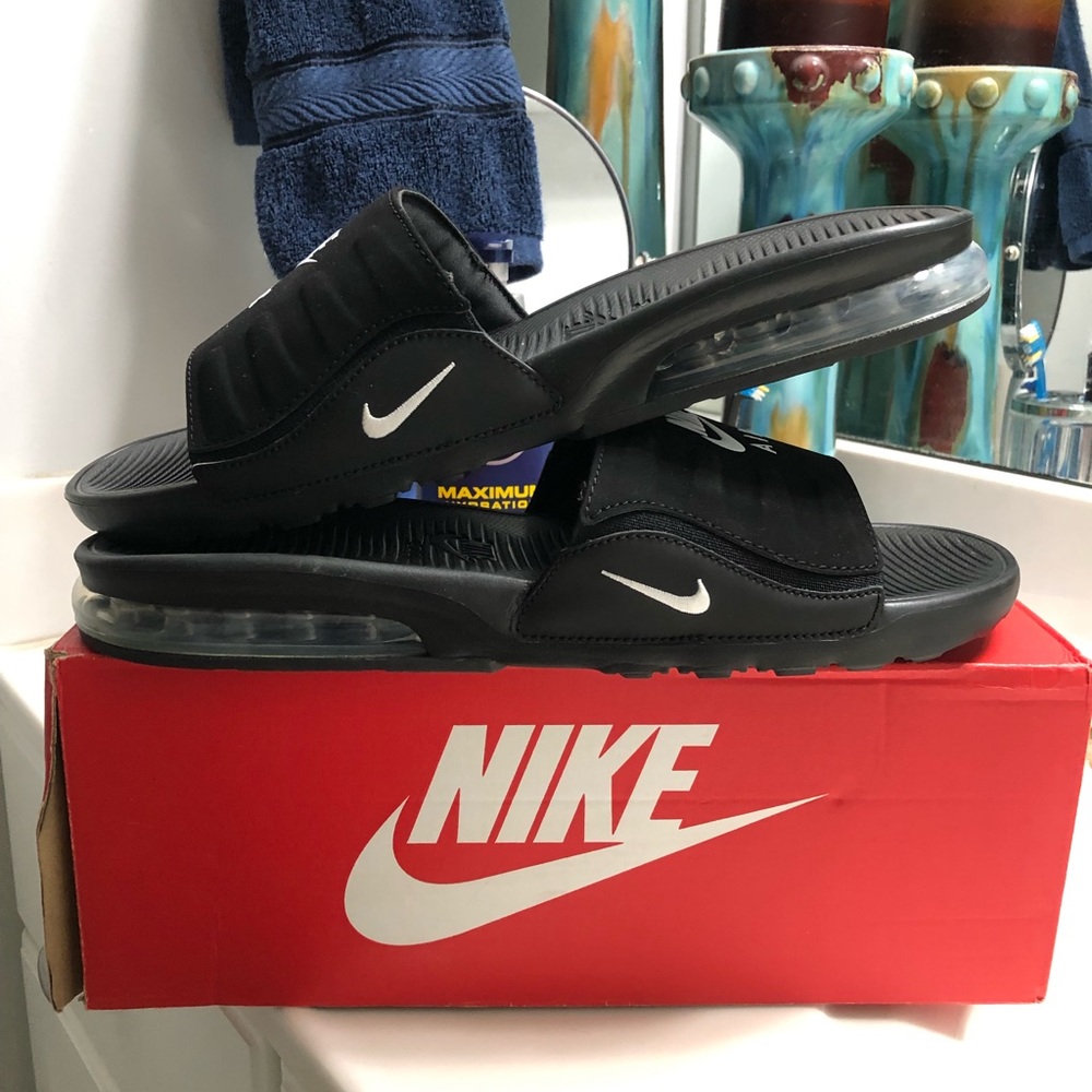 Nike air flip flops size 12 brand new